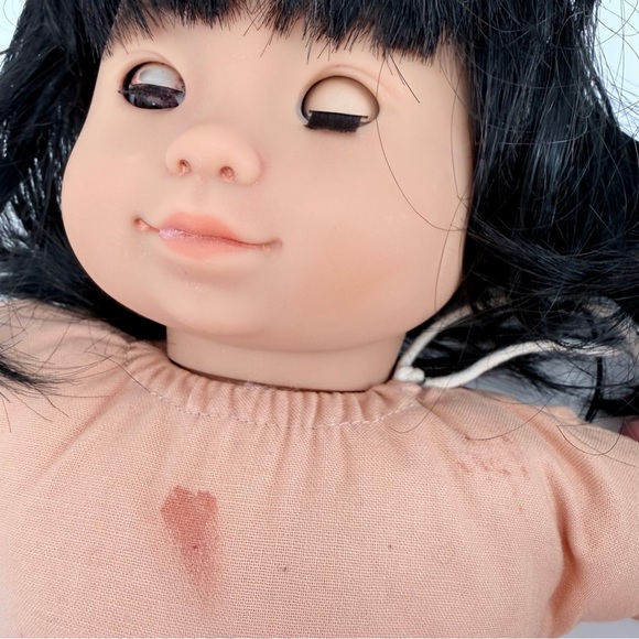 American Girl Bitty Baby Twin Asian Girl FLAWS - Picture 3 of 6